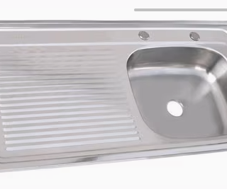 Lavaplatos Sobreponer 1000x500 mm Izquierdo para combinación Splendid