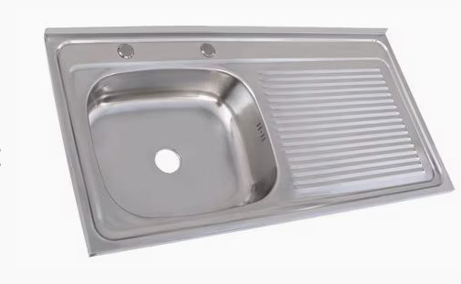 Lavaplatos Sobreponer 1000x500 mm Derecho para combinación Splendid